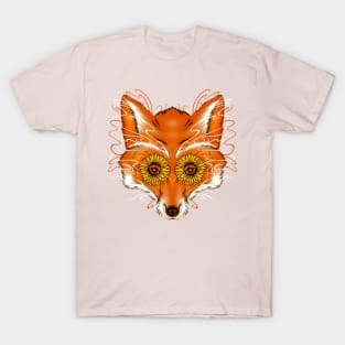 fox sunflower T-Shirt